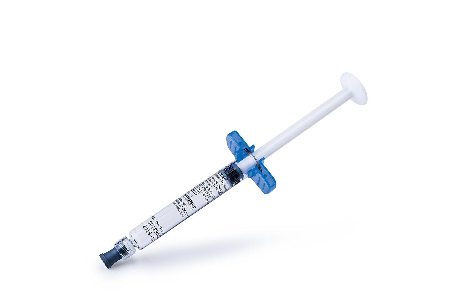 Gel-One cross-linked hyaluronate prefilled syringe
